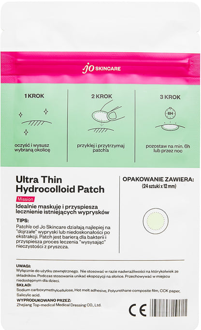 Ultra cienkie Patche o matowym wykończeniu